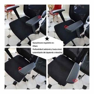 Sillon Ejecutivo Oficina Apoyabrazos Apoyacabeza Regulable - comprar online