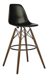 Set 2 Banqueta Taburete Eames Pata Oscura - Alto Impacto