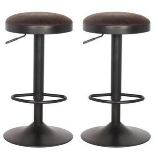 Set 2 Banqueta Bar Taburete Regulable Atomic N Alto Impacto - tienda online