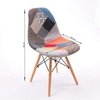Set Mesa Eames 100 Cm + 4 Silla Patchwork - Alto Impacto - comprar online