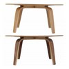 Imagen de Mesa Ratona Baja Eames Lcw Plywood 86cms Diámetro