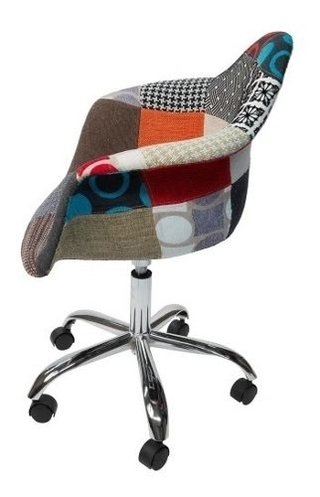 Sillon Silla Patchwork Daw Eames Giratoria - Alto Impacto en internet