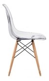 Set * 4 Silla Eames Dsw Transparente Madera - Alto Impacto - comprar online