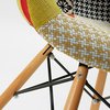 Set 2 Sillon Silla Patchwork Daw Eames Madera - Alto Impacto - ALTO IMPACTO Home + Office