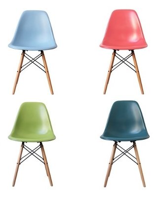 Set 4 Sillas Eames Dsw Colores Super Promo P - Alto Impacto- - ALTO IMPACTO Home + Office