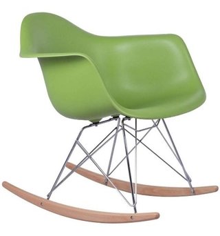 Silla Sillon Mecedora Rocking Chair Charles Eames V Colores - comprar online