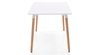 Combo Mesa Eames Madera 140 + 4 Sillas Tulip E- Alto Impacto - ALTO IMPACTO Home + Office