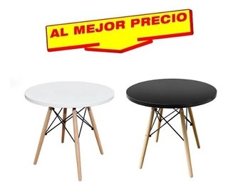 Mesa Arrime Cafe Coffee + 2 Sillon Eames - Alto Impacto - ALTO IMPACTO Home + Office
