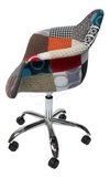 Sillon Silla Patchwork Daw Eames Bas Giratoria- Alto Impacto - tienda online