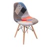 Set Mesa Eames 100 Cm + 4 Silla Patchwork - Alto Impacto - tienda online