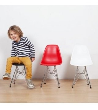 Silla Eames Kids Dsr Infantil Base Metalica - Alto Impacto- - tienda online