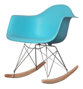 Silla Sillon Mecedora Rocking Chair Charles Eames V Colores - comprar online