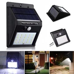 Foco solar con sensor de movimiento. - comprar online