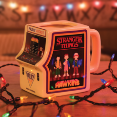 Tazón 3D: Stranger Things Arcade machina