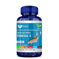 ÔMEGA 3 ÓLEO PEIXE 500MG 60 CÁPSULAS - comprar online