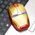 Iron Man - Ratón inalámbrico con iluminación, silencio, 2.4G, ergonómico, óptico, para portátil, 3 DPI ajustables para mano izquierda/derecha, compatible con Windows, Mac y Linux en internet