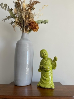 Buda cerámica verde