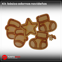 Kit básico adornos navideños