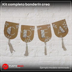 Kit competo banderín Crea