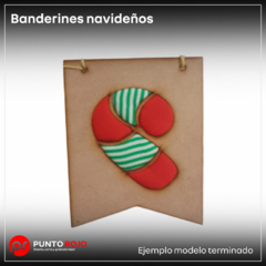 Kit completo banderines navideños - comprar online