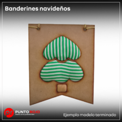 Kit completo banderines navideños en internet