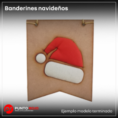 Kit completo banderines navideños - Punto Rojo Láser