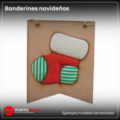 Kit completo banderines navideños - tienda online