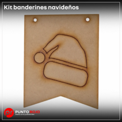 Kit básico banderines navideños en internet