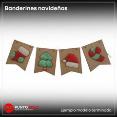 Imagen de Kit completo banderines navideños