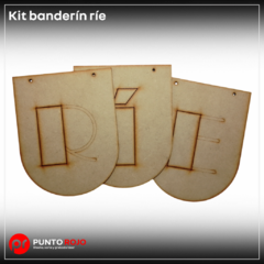 Kit completo banderín Ríe en internet