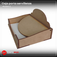 Caja porta servilletas mod 2 - comprar online