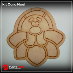 Kit básico cara papá Noel