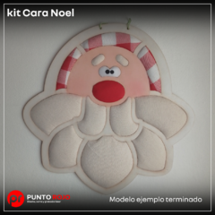 Kit completo cara papá Noel