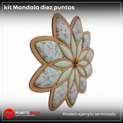 Kit completo mandala diez puntas - comprar online