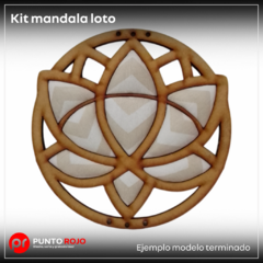 Kit completo mandala loto - comprar online