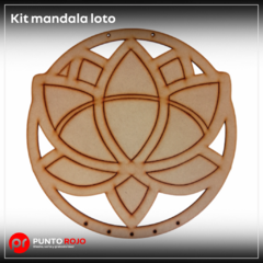 Kit completo mandala loto - Punto Rojo Láser