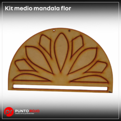 Kit básico medio mandala flor