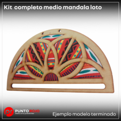 Kit patchwork completo medio mandala loto en internet