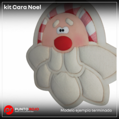 Kit completo cara papá Noel - comprar online