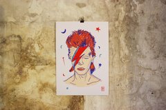 Serigrafía "Bowie"