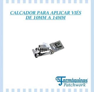 Calcador para aplicar viés - BINDER FOOT JANOME