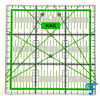 Régua Patchwork Quadriculada 15x15cm