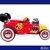 $240.000 OFERTA CONTADO Auto A Bateria Race Car Mickey Roadster 12v Radio Control - comprar online