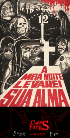 Cartaz "À Meia Noite Levarei a Sua Alma"