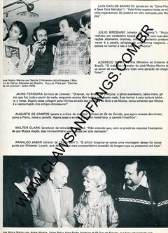 LIVRETO PROMOCIONAL "DELÍRIOS DE UM ANORMAL" - 1978 - Claws And Fangs - Produtos  oficiais  do Zé do Caixão e  da Liz Vamp