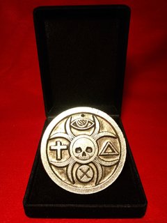 Medalhão ORIGINAL Zé do Caixão - Original Locket Embodiment of Evil - buy online