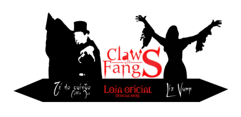 Claws And Fangs - Produtos  oficiais  do Zé do Caixão e  da Liz Vamp