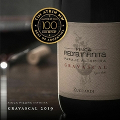 ZUCCARDI PIEDRA INFINITA GRAVASCAL 2019 100 PTS TIM ATKIN - libare vinos