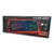TECLADO GAMER PC RETROILUMINADO USB LUCES LED NOGA NKB5020 - Shoppingame