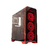 GABINETE GAMER NOGA 8609 LUCES LED ATX 600W 3 COOLERS FRONTAL